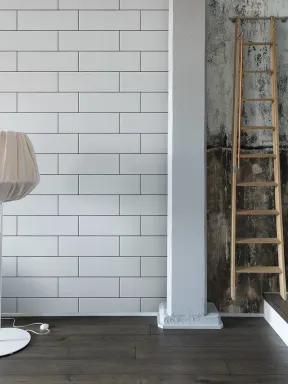 Un décor mural de tuiles intemporelles