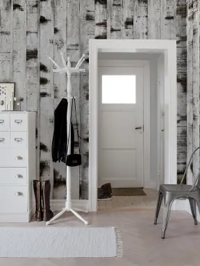 One of a kind wooden mural