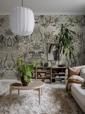 The Swedish Forest, White