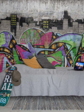 Wall mural for the street art fan