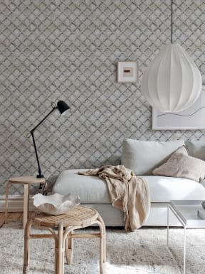 Small Concrete Trellis Harsh Grey