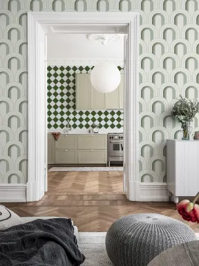 Arch Deco Bijou, Soft Green