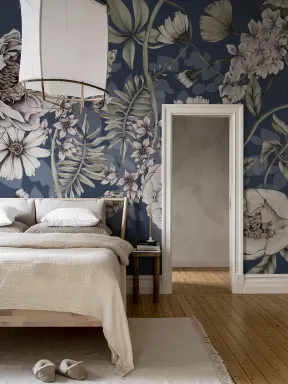 Spring Flower, Dark Blue