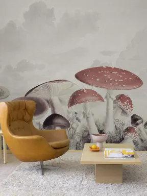 Passer du temps avec les champignons