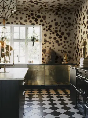 Design cool et tacheté