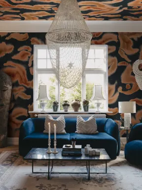 Slående livfull design