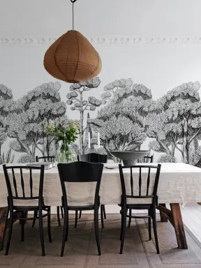 A Peaceful Walk Amongst Illustrated Flora