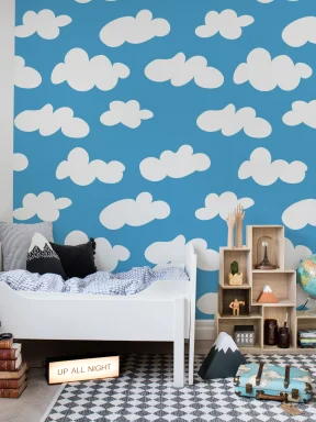 Glückliche Wolken