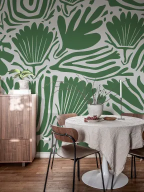 Charme des feuilles tropicales