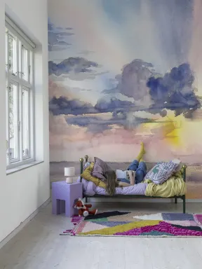 Blush Sky Canvas
