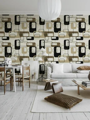 Beige Retro Chic