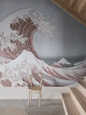 Dusty Pink Wave 
