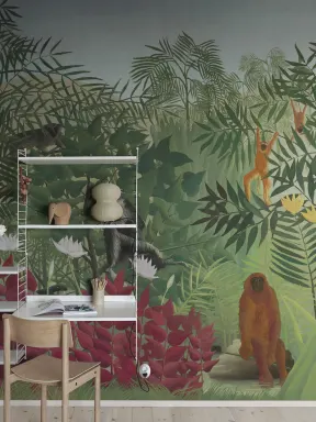 Lush Jungle Scene