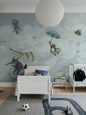 Fantasievolle Wolkengeschichten
