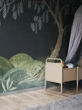 Magisches Versteck unter dem Blätterdach