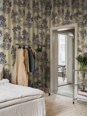 Mustard Toile Chic