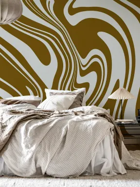 Marron Swirl Chic