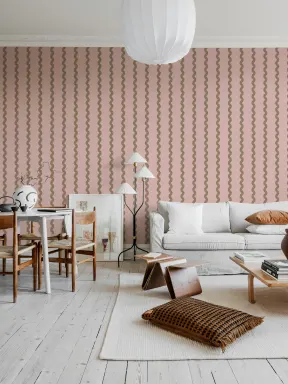 Soft Pink Waves