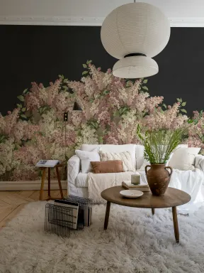 Dramatisk blommig elegans