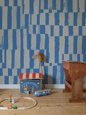 Rebel Walls gibt Ihnen die Möglichkeit: Erobern Sie Ihren Raum mit unserer Stripe Vibe Tapete