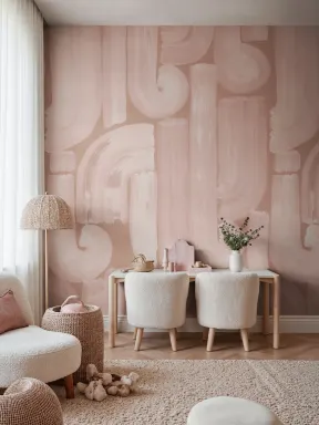 Gestrichene Eleganz <a href='https://link_to_product'>Erobern Sie Ihren Raum</a> mit Stolz und einem Hauch von gewagtem Charme von Rebel Walls.