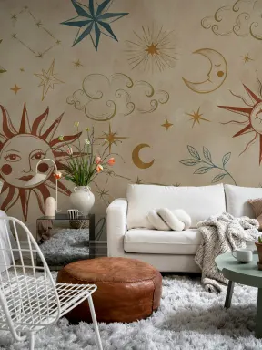 Celestial Whimsy: Astrology Wallpaper