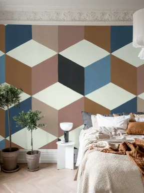 Geometric Dreams in Pink