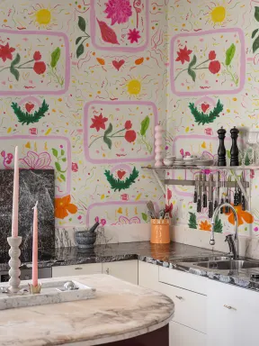 Rebel Walls x John-John: Romantisk drömmeri i rosa