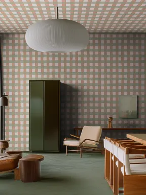 Charming Gingham in Pink Hues