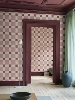 Chic Artisan Square in Pink