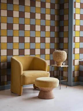 Bold Checks: Colorful Statement