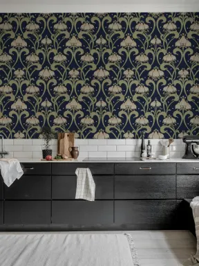 Abrace a elegância com flores Art Nouveau