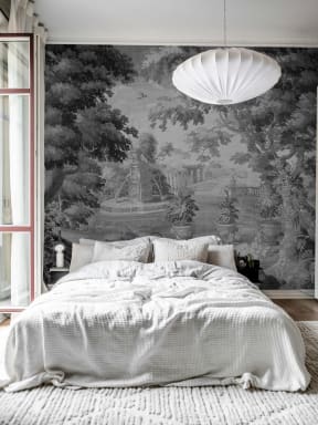 Vintage Serenity in Black & White