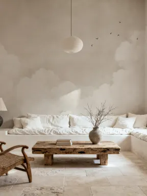 Tauche ein in die Ruhe majestätischer Wolken