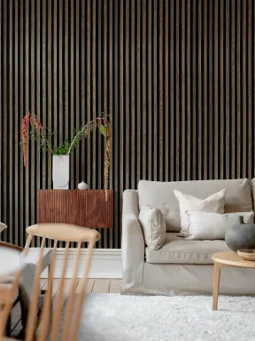 Élégance Rustique avec Rib Wood Oak