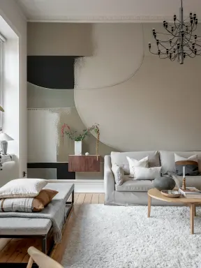 Discover the Elegance of Soft Abstract Shapes