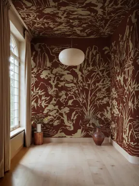 Burgundy Serenity