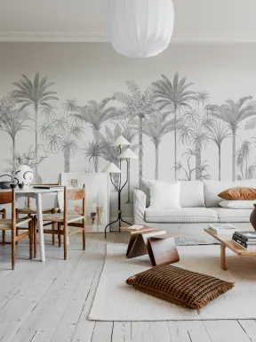 Embrace Tranquility with Playful Palms