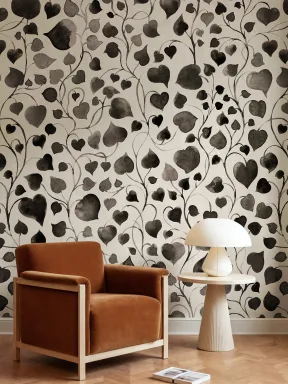Graphite Vine Elegance