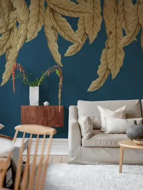 Serenidade Tropical com Palms Suspensas