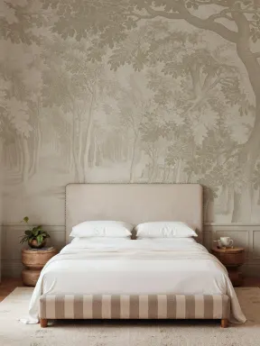 Embrace the Serenity of Forest Engraving