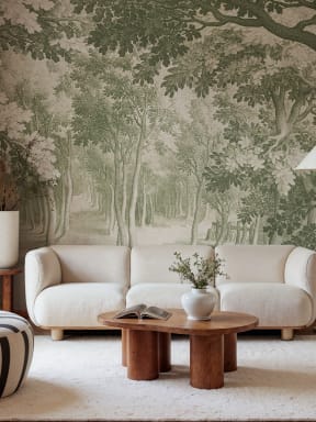 Engraved Forest Serenity