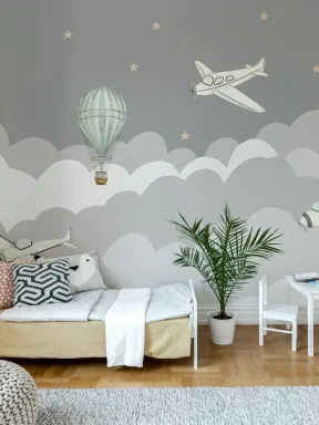 Dreamy Skies and Playful Rides