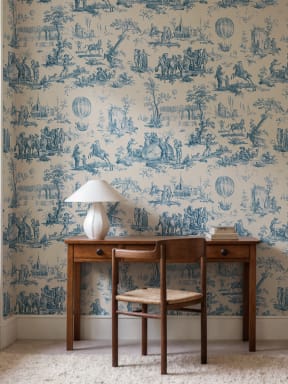 Capta a história com Blue Heritage Toile