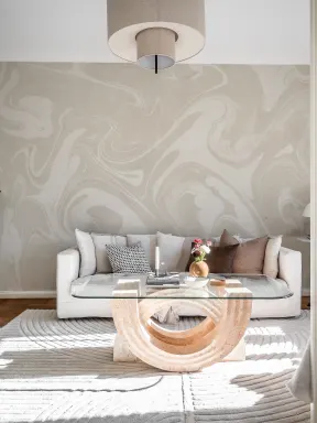 Vintage Marbling, Beige
