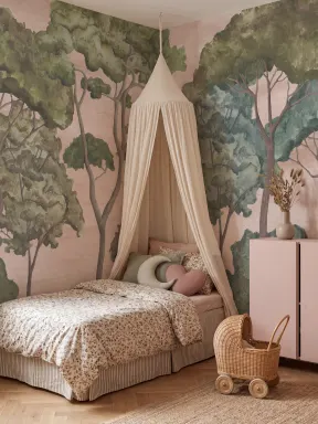 Enchanted Forest en Rose Délicat