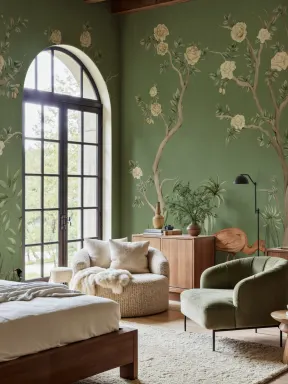 Birdsong Garden, Dark Green
