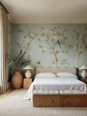 Birdsong Garden, Light Blue