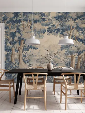 Verdure Tapestry, Blue
