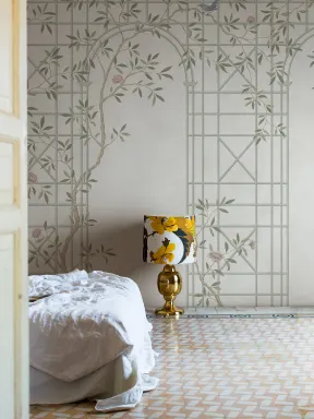 Chinoiserie Trellis: Elegance in Light